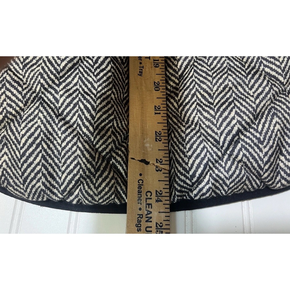 J.Crew Women's Herringbone Quilted Puffer Vest Zip XS Classic FA17 - Picture 10 of 10